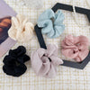 Hair Accessories Cloth Maillard Style Handmade High Elasticity Hair Ring Hair Rope Hair Strap For Women