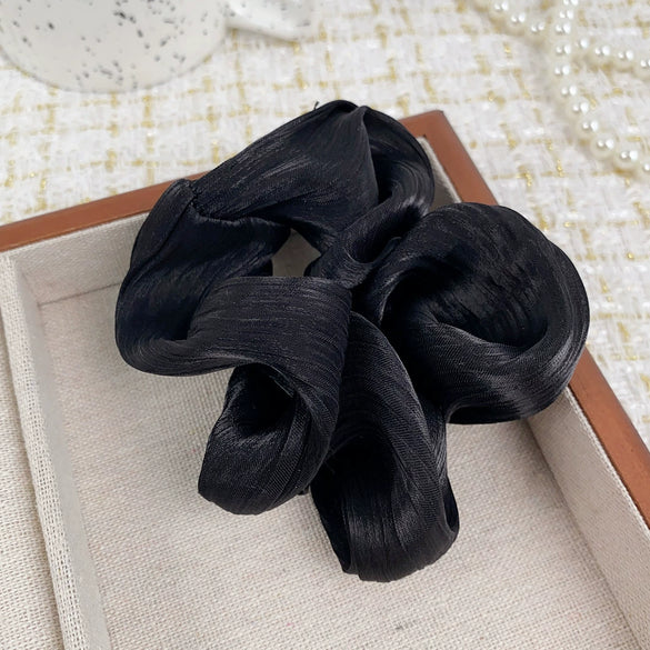 Hair Accessories Cloth Maillard Style Handmade High Elasticity Hair Ring Hair Rope Hair Strap For Women