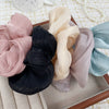 Hair Accessories Cloth Maillard Style Handmade High Elasticity Hair Ring Hair Rope Hair Strap For Women