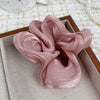 Hair Accessories Cloth Maillard Style Handmade High Elasticity Hair Ring Hair Rope Hair Strap For Women