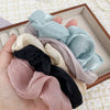 Hair Accessories Cloth Maillard Style Handmade High Elasticity Hair Ring Hair Rope Hair Strap For Women