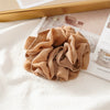 Hair Accessories Cloth Pleated Ruffled Lace High Elasticity Seiko Ponytail Hair Band Tie Rope Headdress