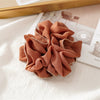 Hair Accessories Cloth Pleated Ruffled Lace High Elasticity Seiko Ponytail Hair Band Tie Rope Headdress