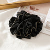 Hair Accessories Cloth Pleated Ruffled Lace High Elasticity Seiko Ponytail Hair Band Tie Rope Headdress