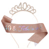Hair Accessories Crystal Headband Metal Semimanual And Semimechanical Glitter Cloth Ribbon Belt
