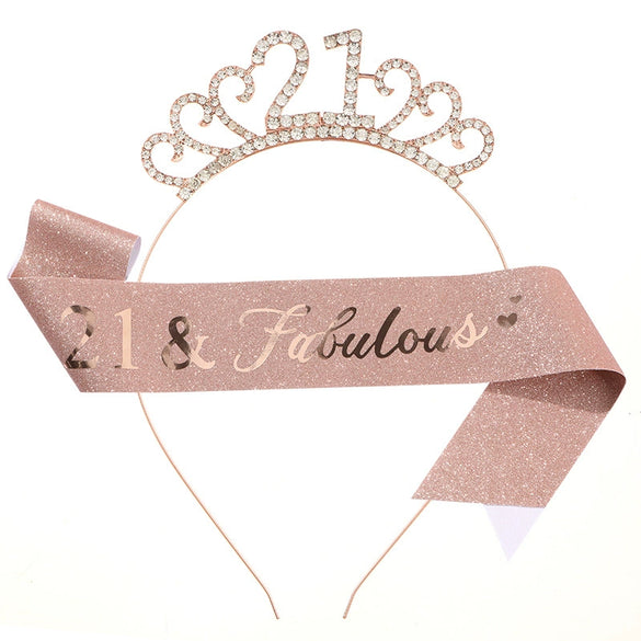 Hair Accessories Crystal Headband Metal Semimanual And Semimechanical Glitter Cloth Ribbon Belt