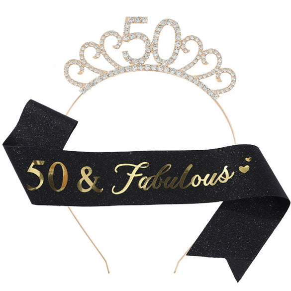 Hair Accessories Crystal Headband Metal Semimanual And Semimechanical Glitter Cloth Ribbon Belt