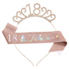 Hair Accessories Crystal Headband Metal Semimanual And Semimechanical Glitter Cloth Ribbon Belt