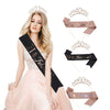 Hair Accessories Crystal Headband Metal Semimanual And Semimechanical Glitter Cloth Ribbon Belt