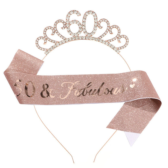 Hair Accessories Crystal Headband Metal Semimanual And Semimechanical Glitter Cloth Ribbon Belt