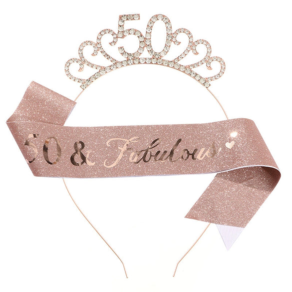 Hair Accessories Crystal Headband Metal Semimanual And Semimechanical Glitter Cloth Ribbon Belt