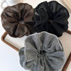 Hair Accessories Fabric Doublelayer Lace Knitting Geometric Hair Ring