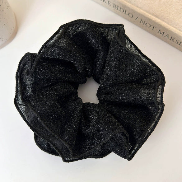 Hair Accessories Fabric Doublelayer Lace Knitting Geometric Hair Ring