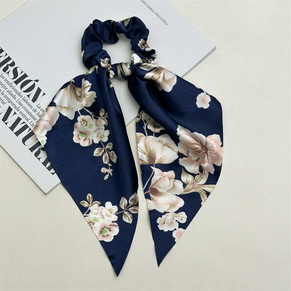 Hair Accessories Fabric Handmade Big Peony Flower Triangle High Elasticity