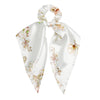 Hair Accessories Fabric Handmade Big Peony Flower Triangle High Elasticity