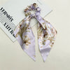 Hair Accessories Fabric Handmade Big Peony Flower Triangle High Elasticity