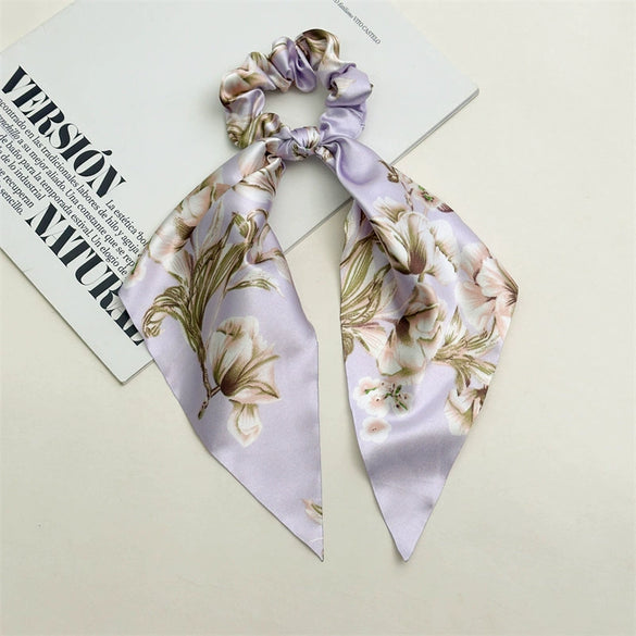 Hair Accessories Fabric Handmade Big Peony Flower Triangle High Elasticity
