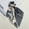 Hair Accessories Fabric Handmade Big Peony Flower Triangle High Elasticity