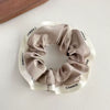 Hair Accessories Fabric Handmade High Elastic Geometric Hair Rope And Hair Ring