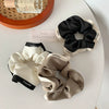 Hair Accessories Fabric Handmade High Elastic Geometric Hair Rope And Hair Ring