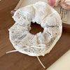 Hair Accessories Fabric Handmade High Elasticity Plants Flowers Style For Women