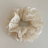 Hair Accessories Fabric Handmade High Elasticity Plants Flowers Style For Women