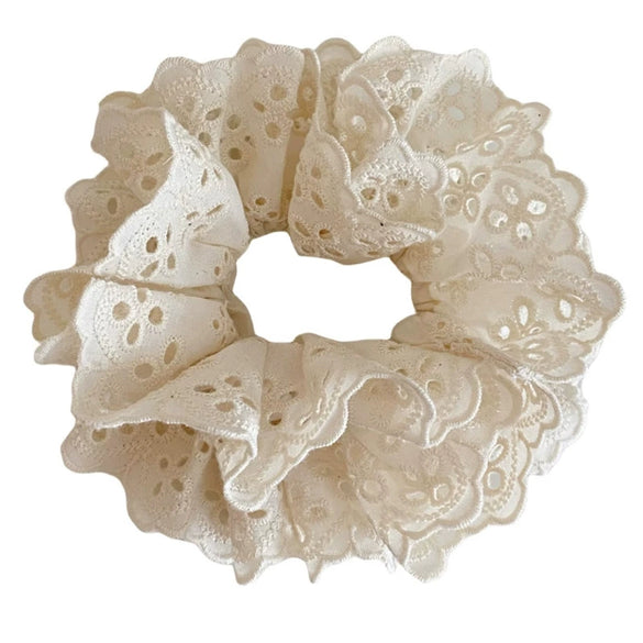 Hair Accessories Fabric Handmade High Elasticity Plants Flowers Style For Women