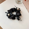 Hair Accessories Fabric Handmade High Elasticity Plants Flowers Style For Women
