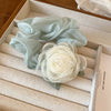 Hair Accessories Fabric Handmade High Elasticity Plants Flowers Style For Women