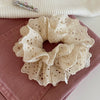 Hair Accessories Fabric Handmade High Elasticity Plants Flowers Style For Women
