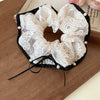 Hair Accessories Fabric Handmade High Elasticity Plants Flowers Style For Women