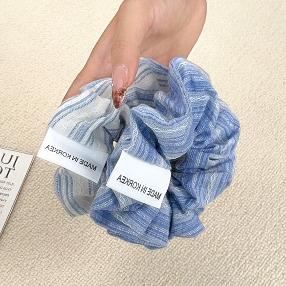 Hair Accessories Fabric Handmade Striped Hair Ring Hair Rope