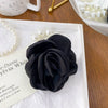 Hair Accessories Fabric Heart Handmade Lovely Flower Hairpin For Girls