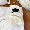 Hair Accessories Fabric Heart Handmade Lovely Flower Hairpin For Girls