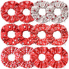 Hair Accessories Fabric Knitted Love Lip Pattern Intestine Hair Ring