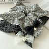 Hair Accessories Fabric Square Floral Seiko Light Luxury High Elasticity For Women