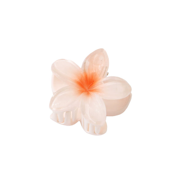 Hair Accessories Female Sweet Lovely Plant Flowers Egg Flower Grab Clip Baking Paint