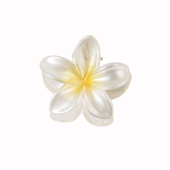 Hair Accessories Female Sweet Lovely Plant Flowers Egg Flower Grab Clip Baking Paint