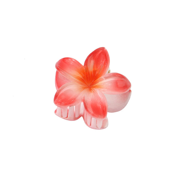 Hair Accessories Female Sweet Lovely Plant Flowers Egg Flower Grab Clip Baking Paint