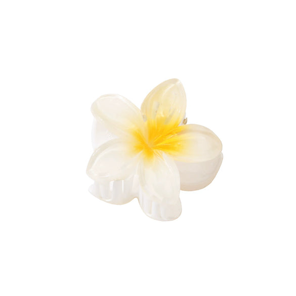 Hair Accessories Female Sweet Lovely Plant Flowers Egg Flower Grab Clip Baking Paint