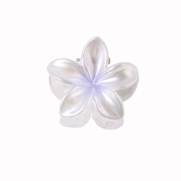 Hair Accessories Female Sweet Lovely Plant Flowers Egg Flower Grab Clip Baking Paint