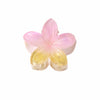 Hair Accessories Female Sweet Lovely Plant Flowers Egg Flower Grab Clip Baking Paint