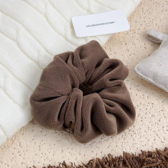Hair Accessories Fine Plush Handmade Retro Elegant Simple Hair Ring Hair Rope Hair Flower