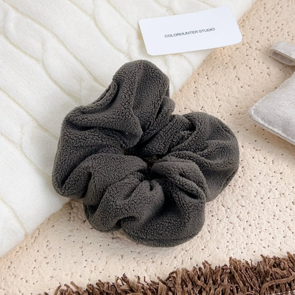 Hair Accessories Fine Plush Handmade Retro Elegant Simple Hair Ring Hair Rope Hair Flower