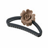 Hair Accessories Frosted Egg Flower Semicircle Hollow Grab Clip Baking Paint For Women