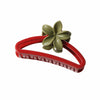 Hair Accessories Frosted Egg Flower Semicircle Hollow Grab Clip Baking Paint For Women