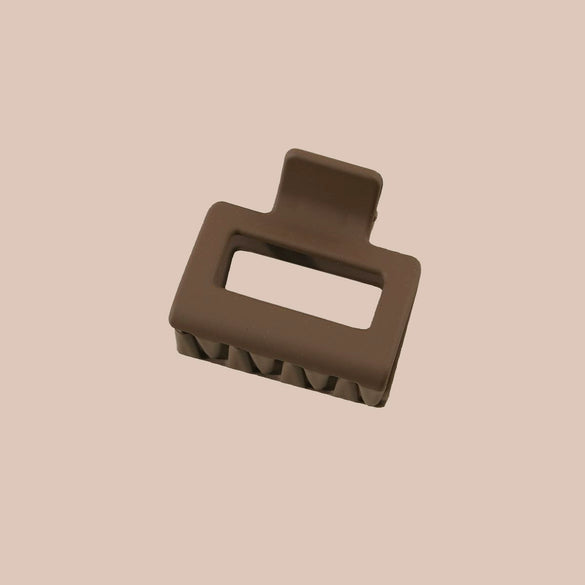 Hair Accessories Geometric Style Paint Treated Small Grab Clip For Women