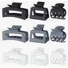 Hair Accessories Geometric Style Paint Treated Small Grab Clip For Women