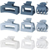 Hair Accessories Geometric Style Paint Treated Small Grab Clip For Women