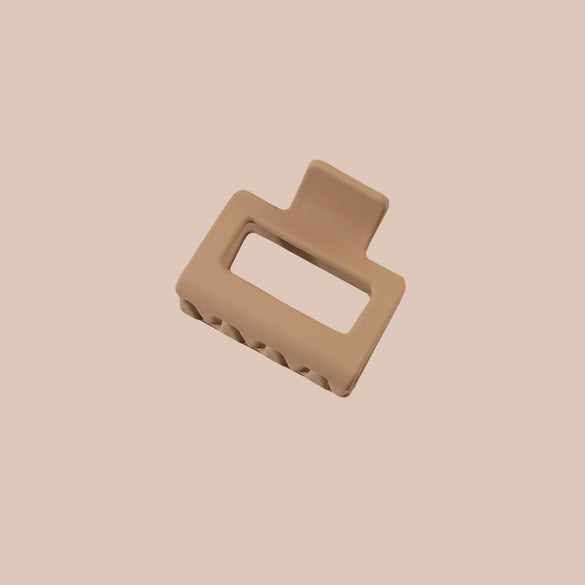 Hair Accessories Geometric Style Paint Treated Small Grab Clip For Women
